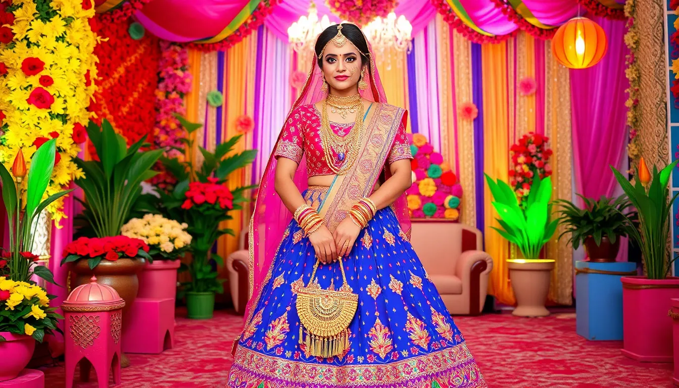 25 Stunning Carnival Outfit Ideas for Indian Weddings That'll Make You Shine 8 25 Stunning Carnival Outfit Ideas for Indian Weddings That'll Make You Shine 7