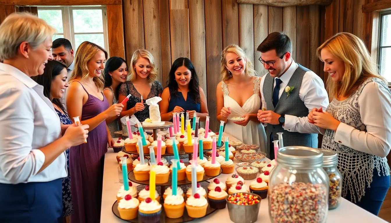 25 Stunning Wedding Cupcake Display Ideas That Will Wow Your Guests 8 25 Stunning Wedding Cupcake Display Ideas That Will Wow Your Guests 7
