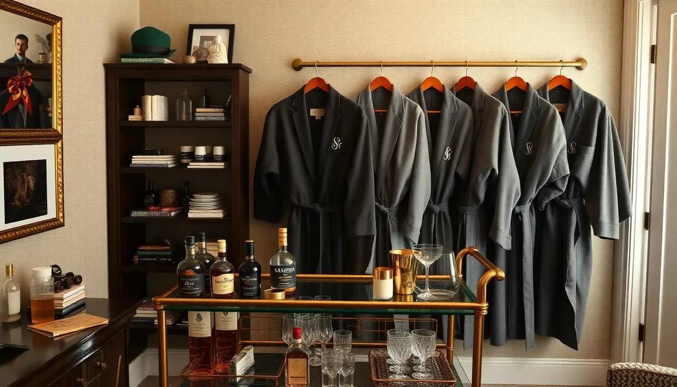 25 Stylish Grooms Room Decor Wedding Ideas That Will Wow Your Groomsmen 7