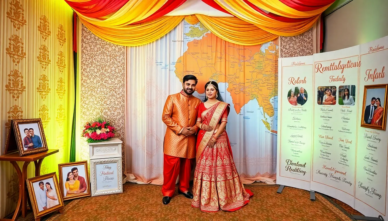 25 Stunning Indian Wedding Photobooth Ideas That'll Wow Your Guests 7
