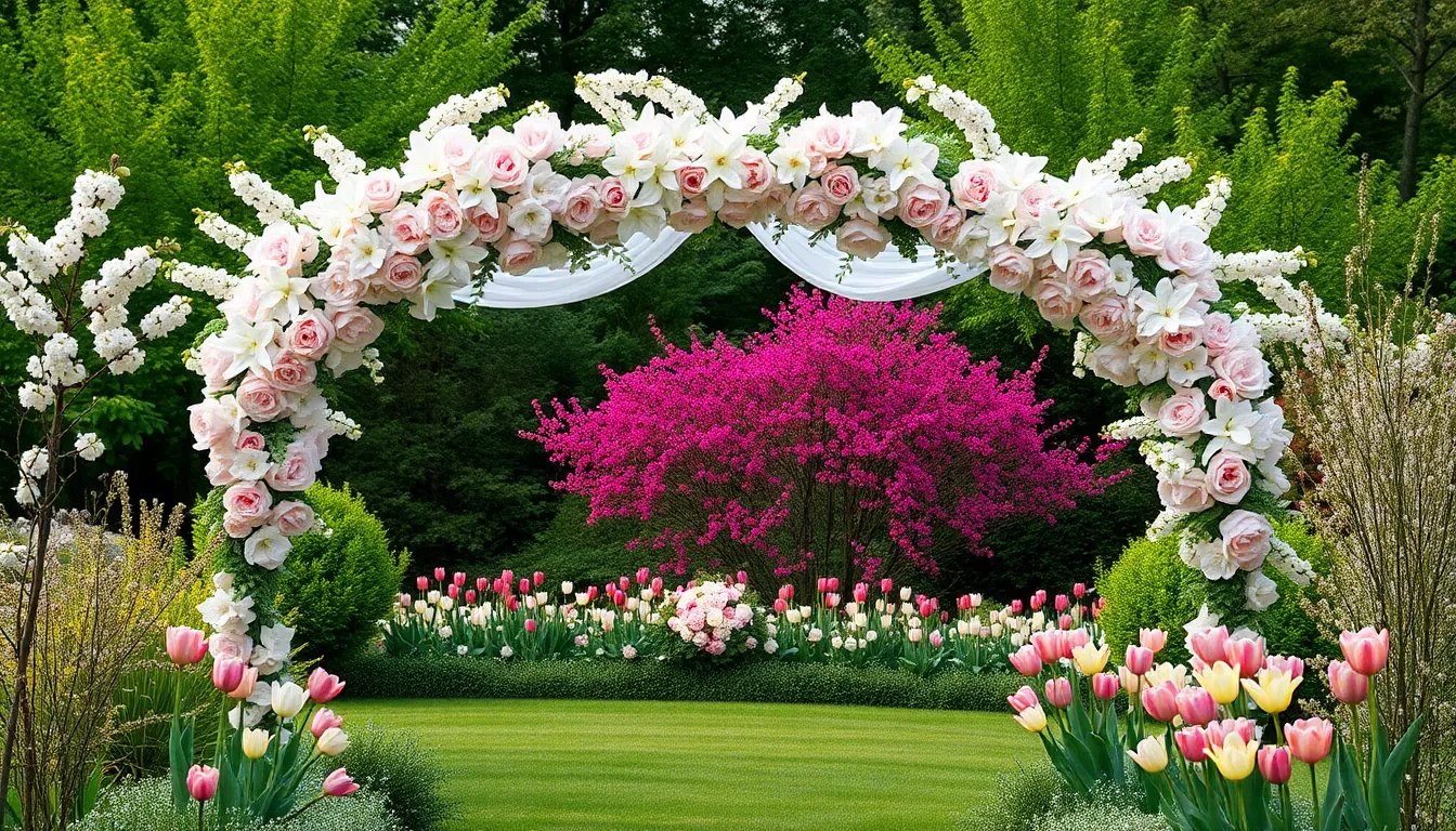 25 Stunning Outdoor Wedding Arch Ideas That Will Transform Your Big Day 8 25 Stunning Outdoor Wedding Arch Ideas That Will Transform Your Big Day 7