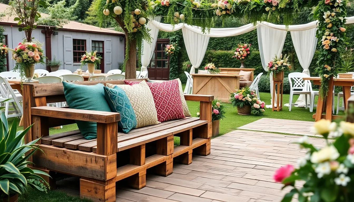 25 Stunning Outdoor Wedding Seating Ideas That Will Wow Your Guests 7
