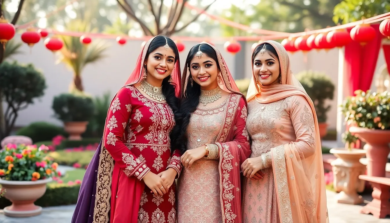50+ Pakistani Wedding Outfits Sisters Ideas: Traditional & Modern Styles 7