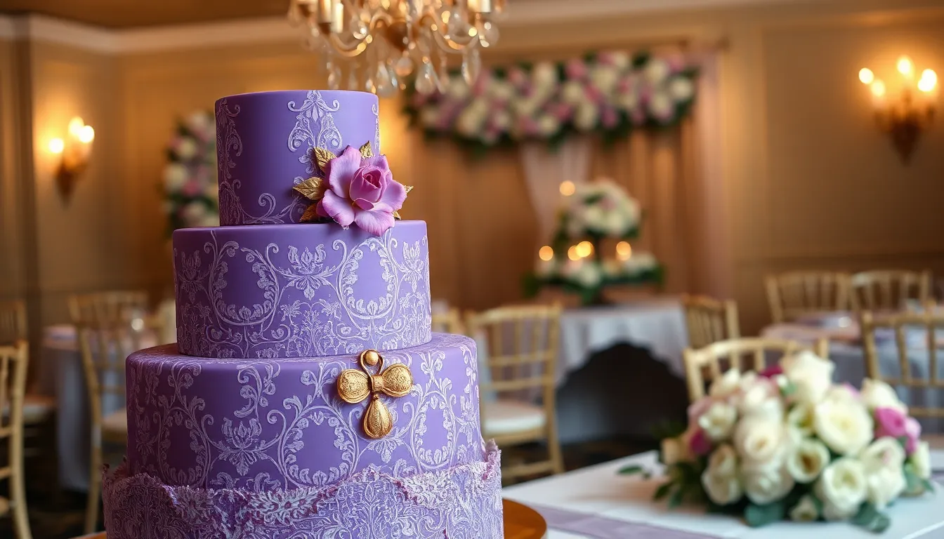 30 Stunning Purple Wedding Cake Ideas That Will Wow Your Guests in 2025 8 30 Stunning Purple Wedding Cake Ideas That Will Wow Your Guests in 2025 7