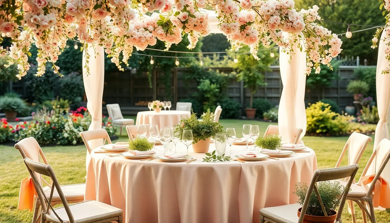 50+ Stunning Round Table Setting Ideas for Your Dream Wedding Reception 8 50+ Stunning Round Table Setting Ideas for Your Dream Wedding Reception 7