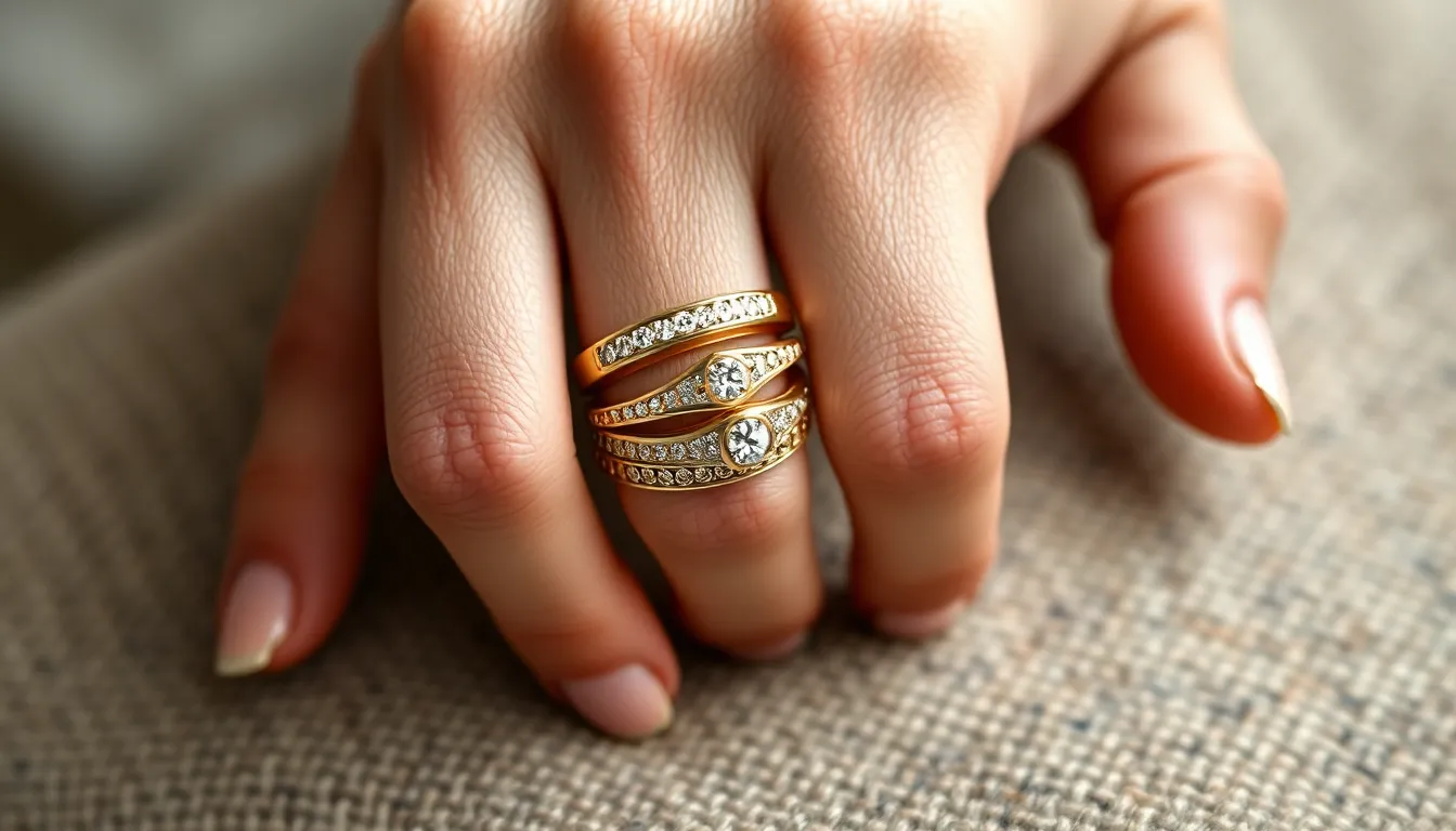 25 Stunning Wedding Band Ideas for Women: Classic to Modern Styles 8 25 Stunning Wedding Band Ideas for Women: Classic to Modern Styles 7