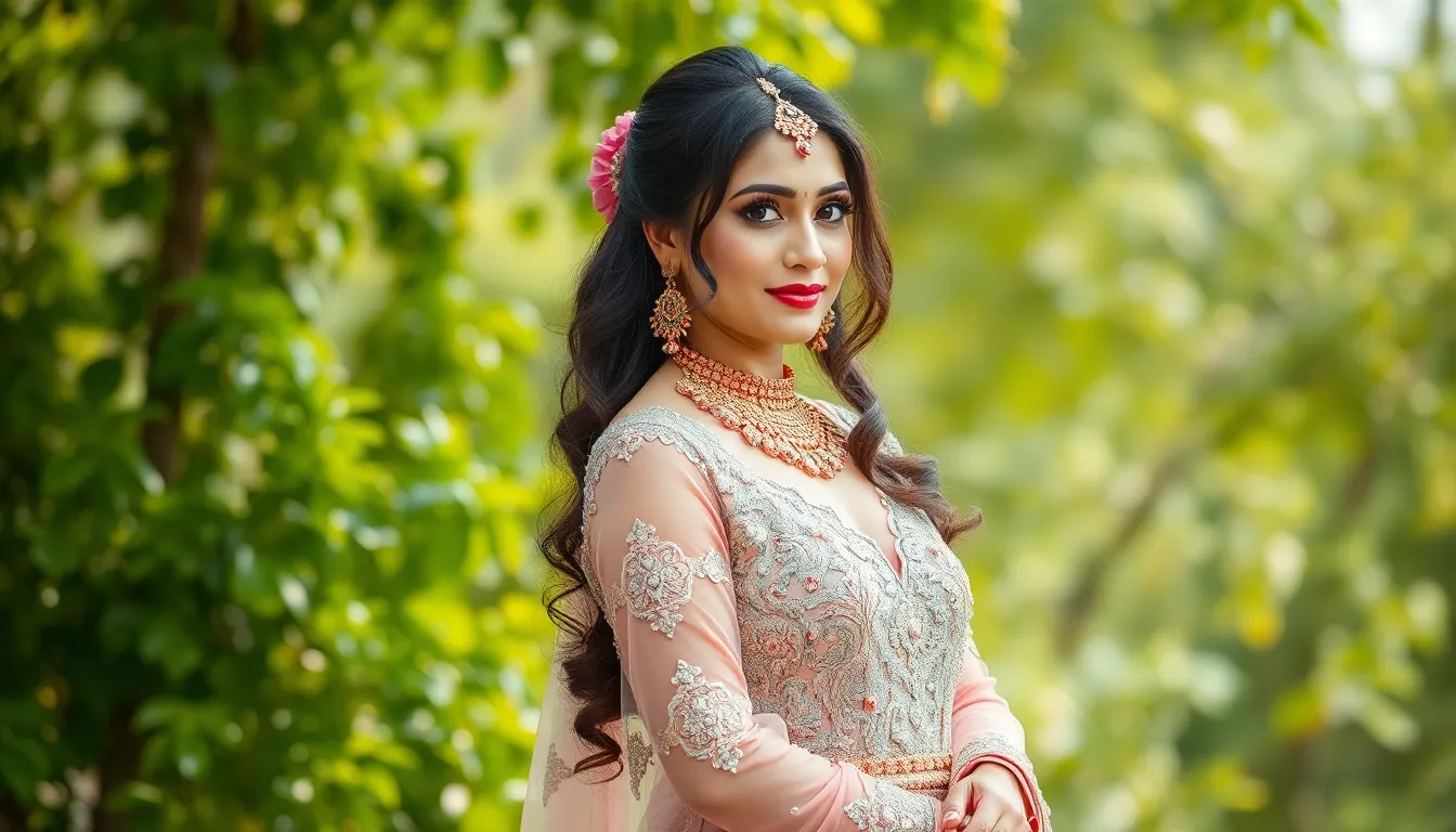 25 Stunning Pakistani Wedding Dress Ideas That Will Make You Look Like Royalty 7