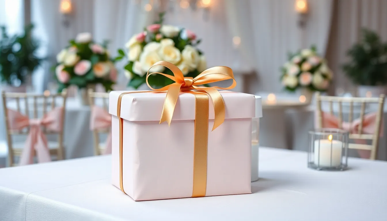 25 Stunning Wedding Gift Wrapping Ideas That'll Make You the Star Guest 8 25 Stunning Wedding Gift Wrapping Ideas That'll Make You the Star Guest 7