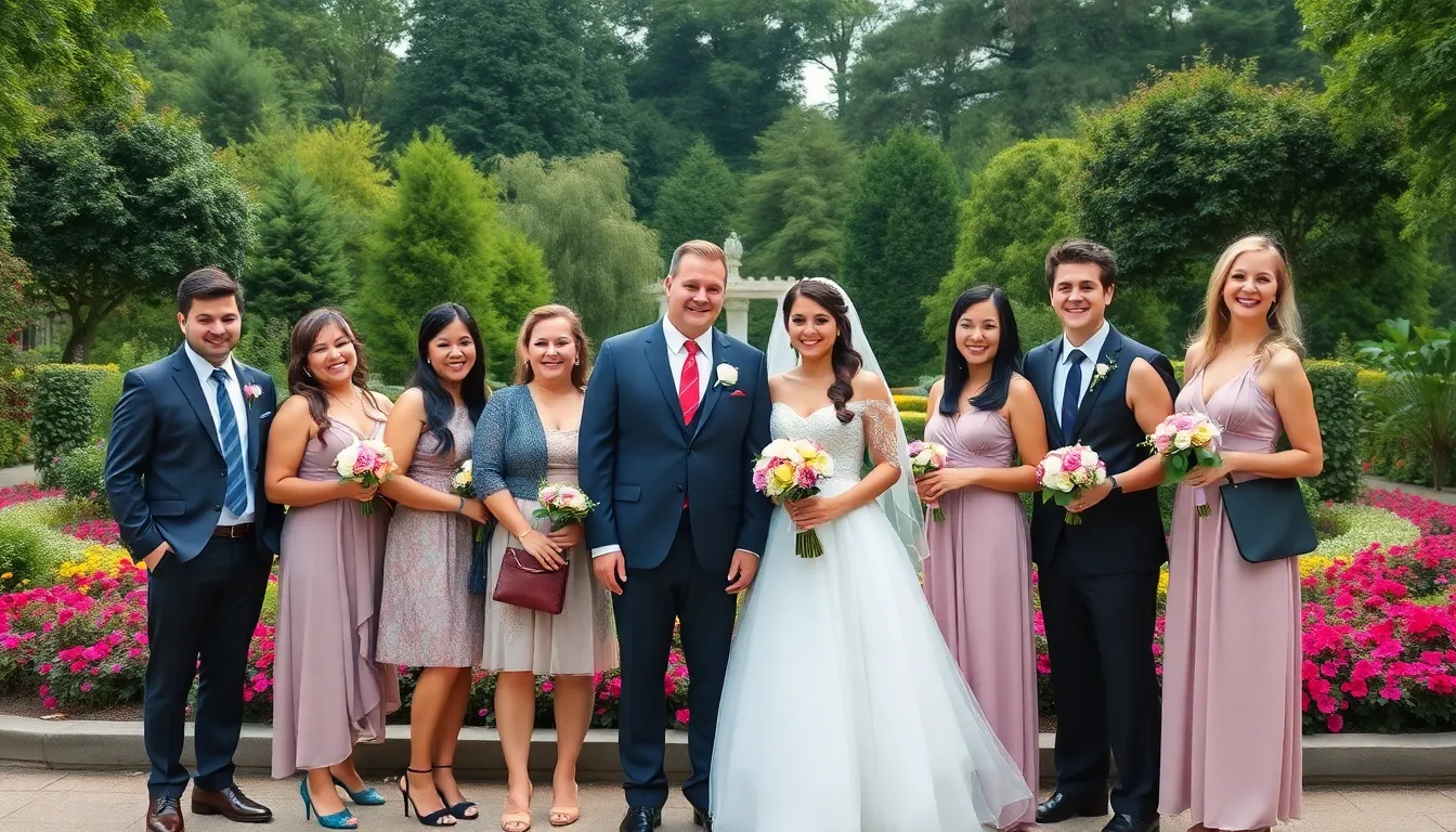 50 Stunning Wedding Group Photo Ideas That Will Make Your Guests Look Amazing 7