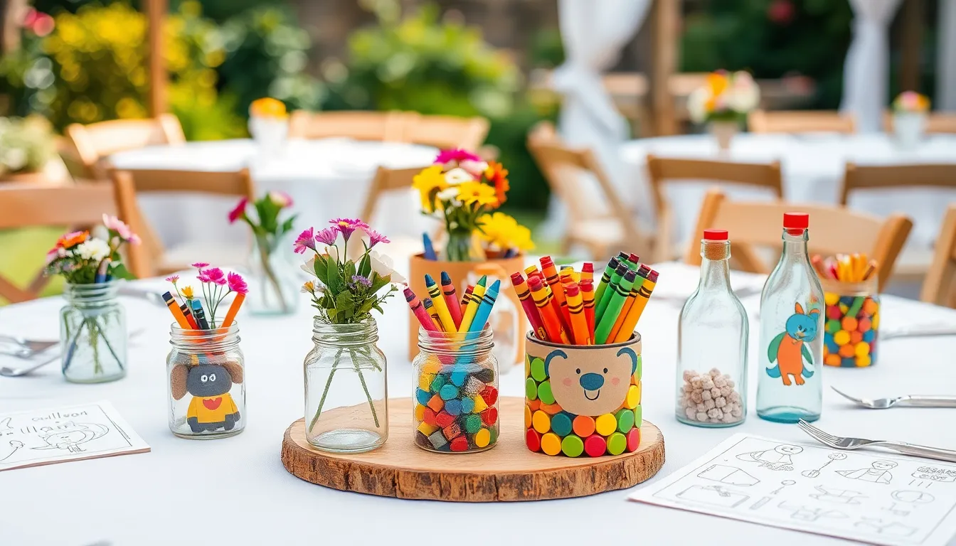 25 Creative Wedding Kids Table Ideas That Will Keep Children Happy All Night 8 25 Creative Wedding Kids Table Ideas That Will Keep Children Happy All Night 7