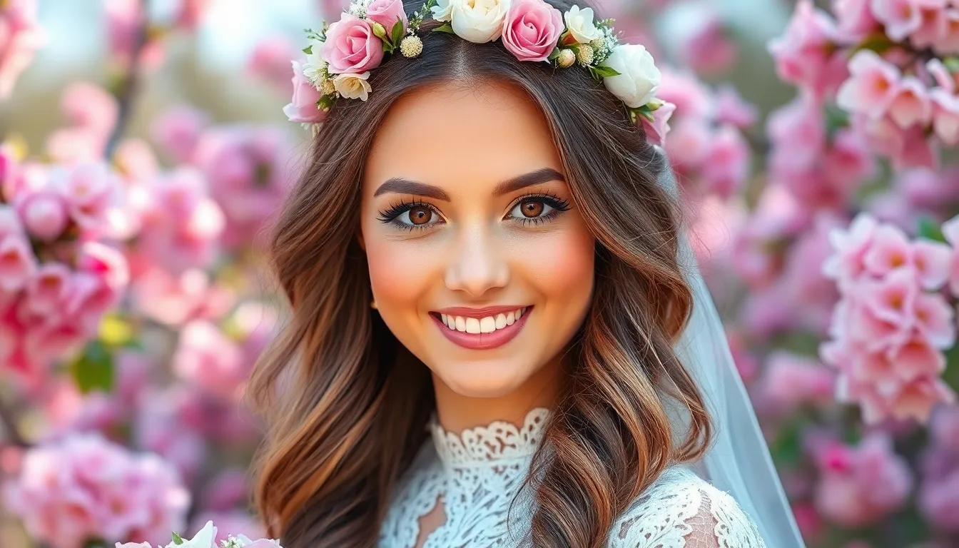 25 Stunning Wedding Makeup Ideas for Brown Eyes That'll Make You Shine on Your Big Day 7