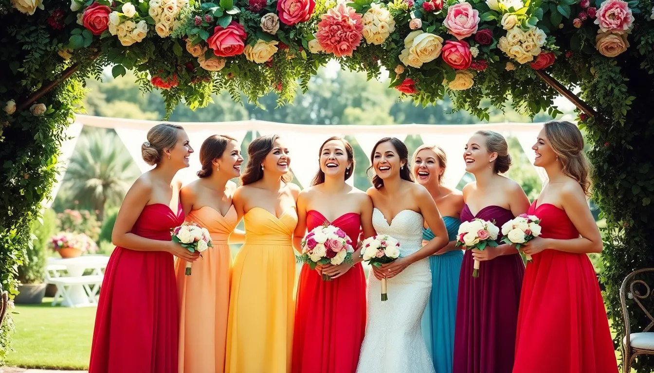 50+ Creative Wedding Party Photo Ideas That'll Make Your Friends Jealous 7