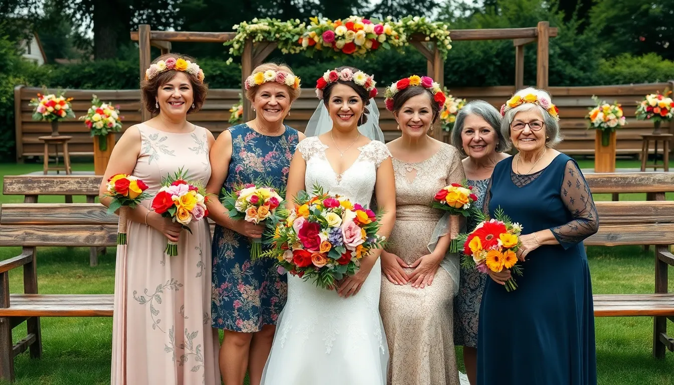 50 Creative Wedding Photo Ideas for Family That'll Make Everyone Smile 7