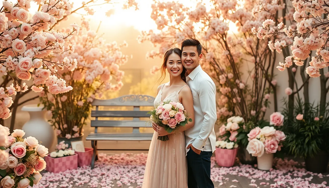50+ Stunning Wedding Photo Studio Ideas That Will Make Your Photos Unforgettable 7