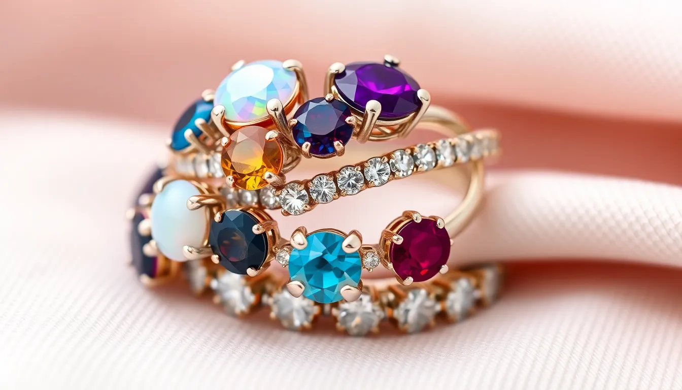 25 Stunning Wedding Ring Stack Ideas to Create Your Perfect Bridal Set 8 25 Stunning Wedding Ring Stack Ideas to Create Your Perfect Bridal Set 7