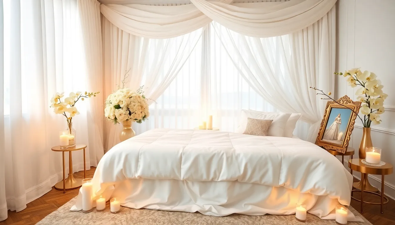 25 Stunning Wedding Room Decoration Ideas for Romantic Bedrooms (2025 Guide) 8 25 Stunning Wedding Room Decoration Ideas for Romantic Bedrooms (2025 Guide) 7