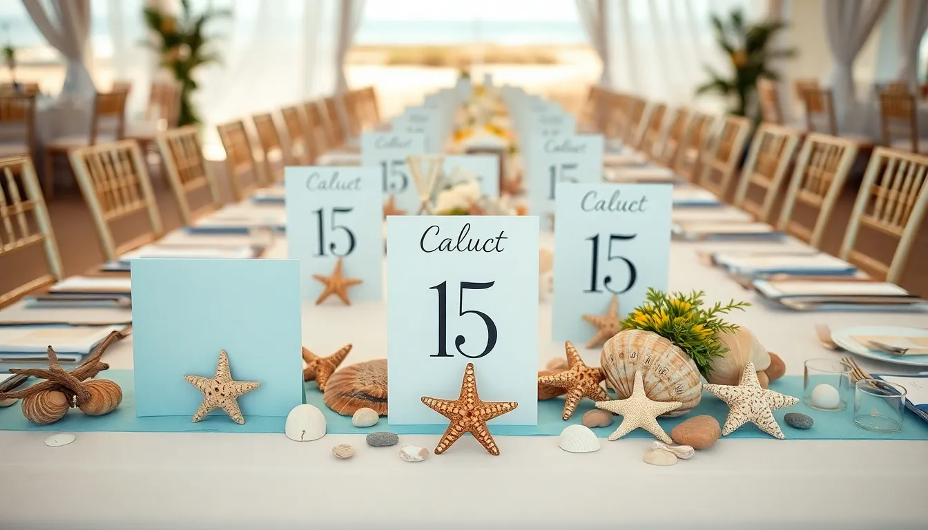 50 Creative Wedding Table Number Ideas That Wow Guests (2025 Guide) 8 50 Creative Wedding Table Number Ideas That Wow Guests (2025 Guide) 7