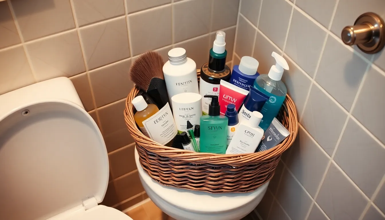25 Wedding Toilet Basket Ideas Your Guests Will Actually Thank You For 8 25 Wedding Toilet Basket Ideas Your Guests Will Actually Thank You For 7