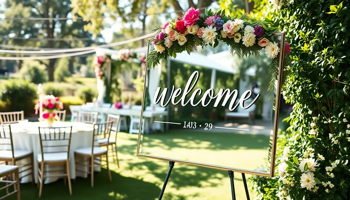 25 Stunning Wedding Welcome Sign Ideas to Wow Your Guests (2025 Guide) 8 25 Stunning Wedding Welcome Sign Ideas to Wow Your Guests (2025 Guide) 7