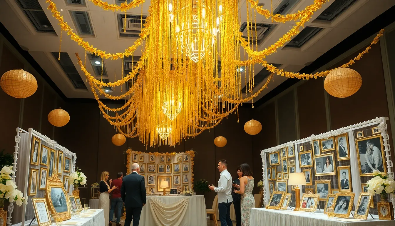 50 Stunning 50th Wedding Anniversary Party Decoration Ideas That Wow Guests 9