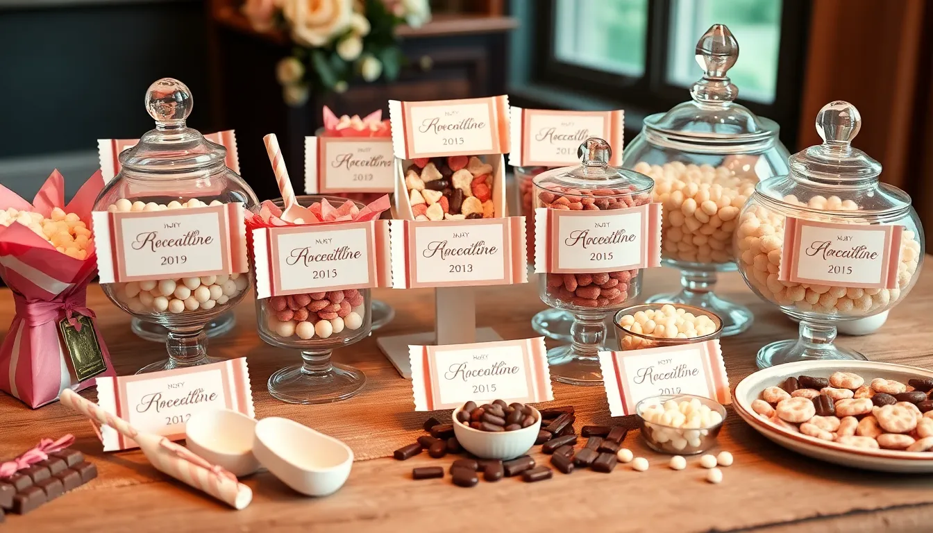 50+ Sweet Candy Bar Ideas for Wedding That Will Wow Your Guests 9