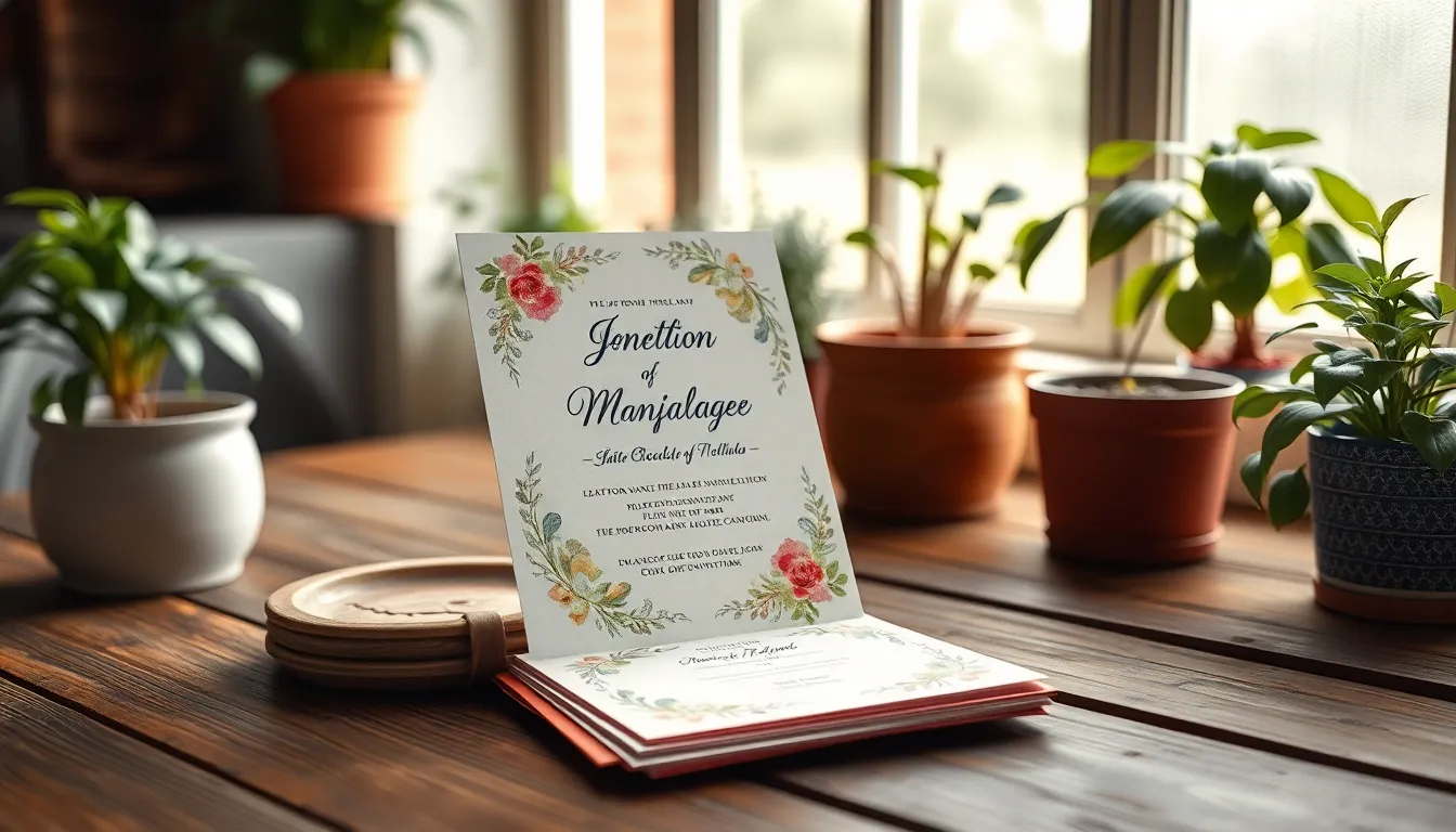 25 Stunning Civil Wedding Invitation Ideas That'll Wow Your Guests (2025) 9