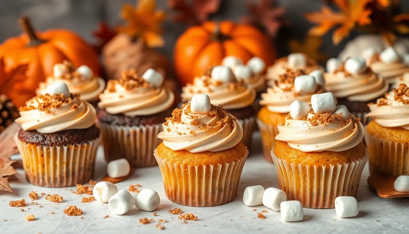 25 Stunning Fall Wedding Cupcakes Ideas That Will Wow Your Guests 9