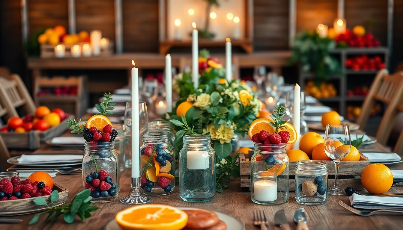 25 Stunning Fruit Decoration Ideas for Weddings That Will Wow Your Guests 9