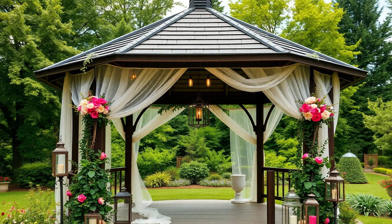 25 Stunning Gazebo Decorating Ideas for Your Dream Wedding (2025 Guide) 9