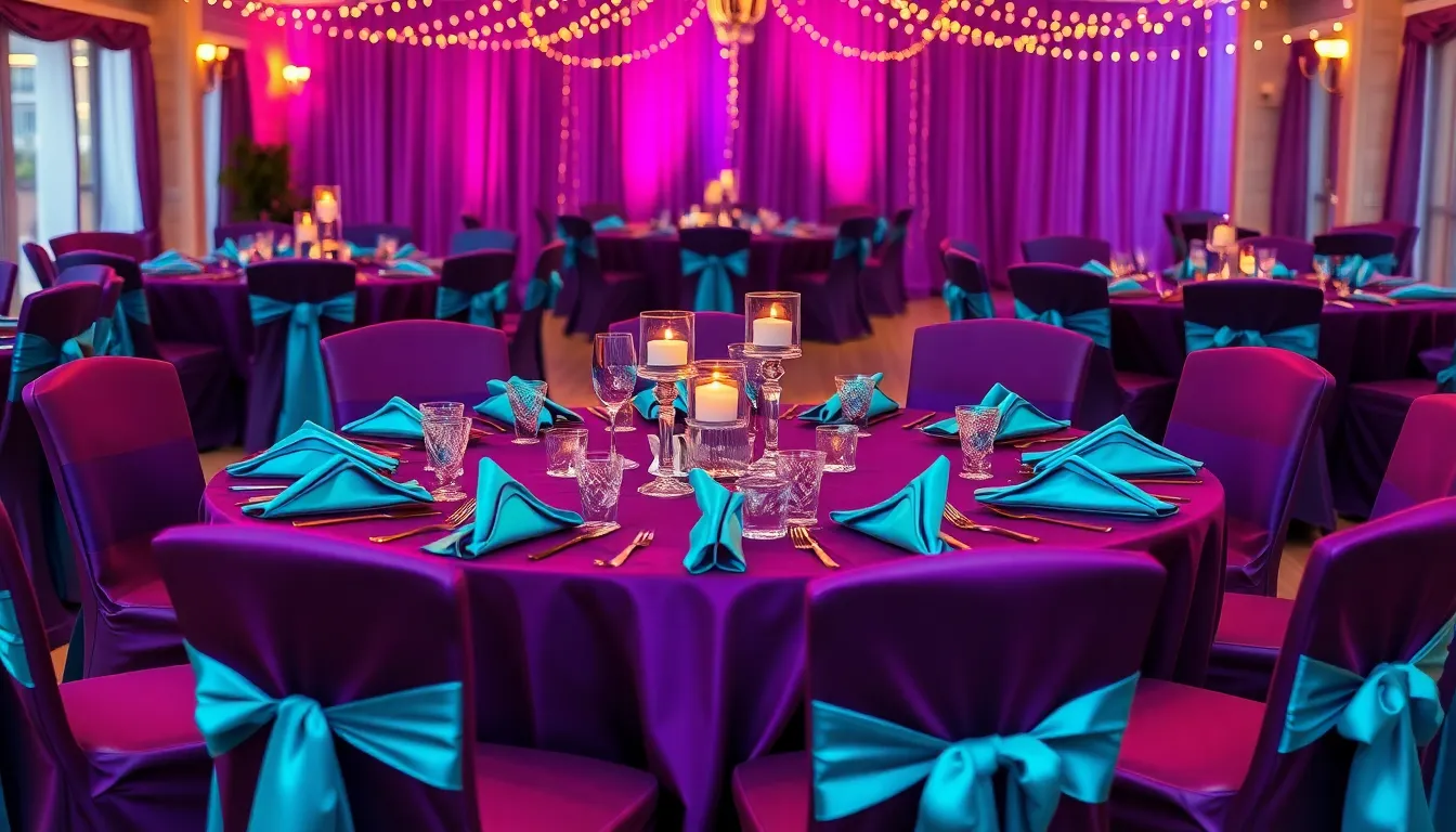 15 Stunning Purple and Turquoise Wedding Ideas That Will Make Your Day Unforgettable 10 15 Stunning Purple and Turquoise Wedding Ideas That Will Make Your Day Unforgettable 9
