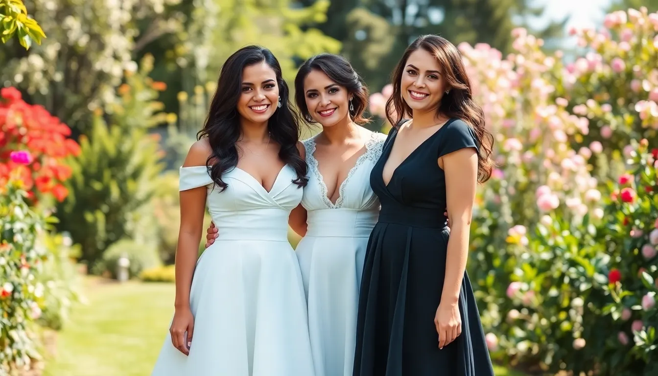 27 Stunning Wedding Dress Ideas for Sisters Who Want to Coordinate in Style 9