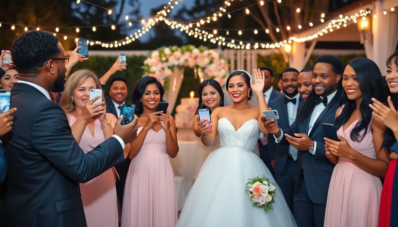 25 Creative Wedding Guest Photo Ideas That Won't Upset the Bride 10 25 Creative Wedding Guest Photo Ideas That Won't Upset the Bride 9