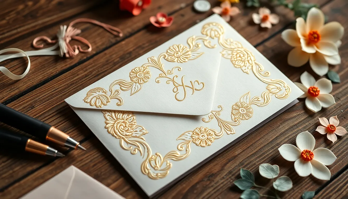 25 Stunning Wedding Invitation Envelope Ideas That Will Wow Your Guests 9
