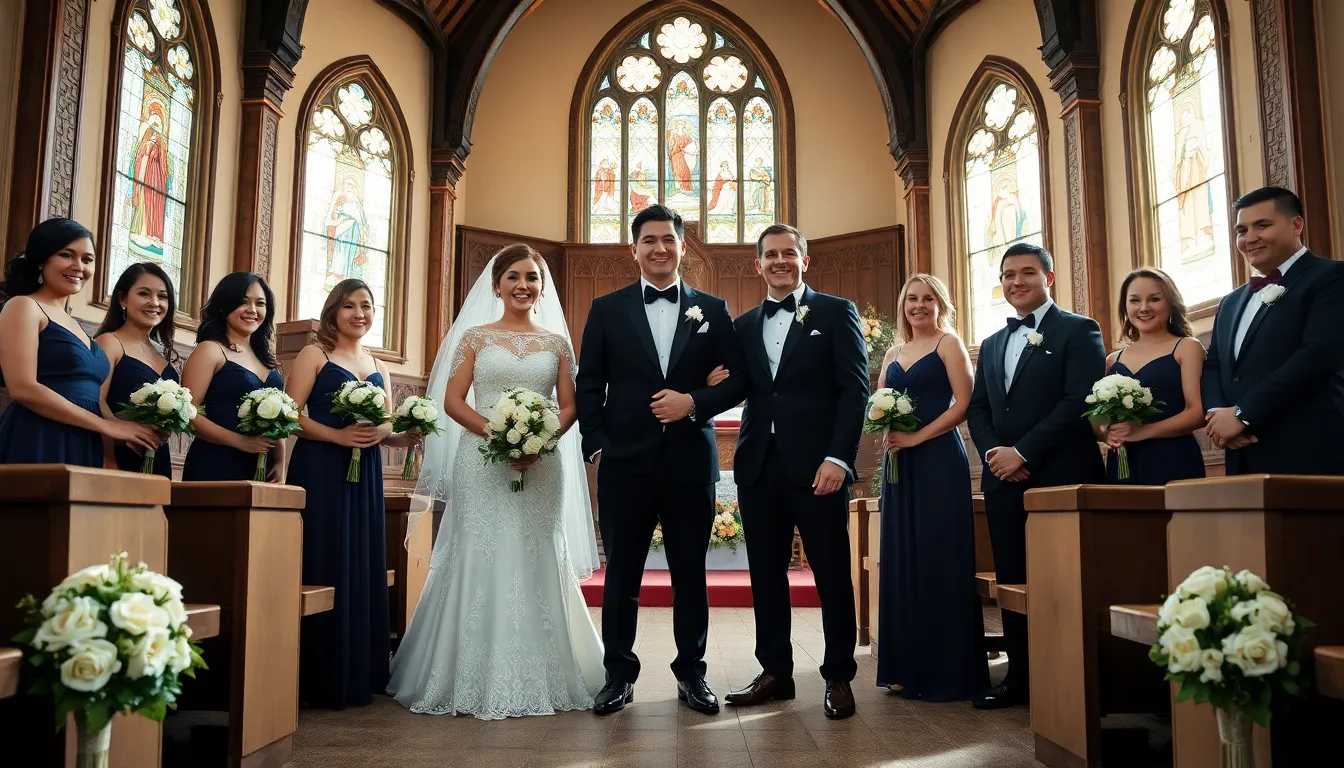 50+ Creative Wedding Party Photo Ideas That'll Make Your Friends Jealous 9