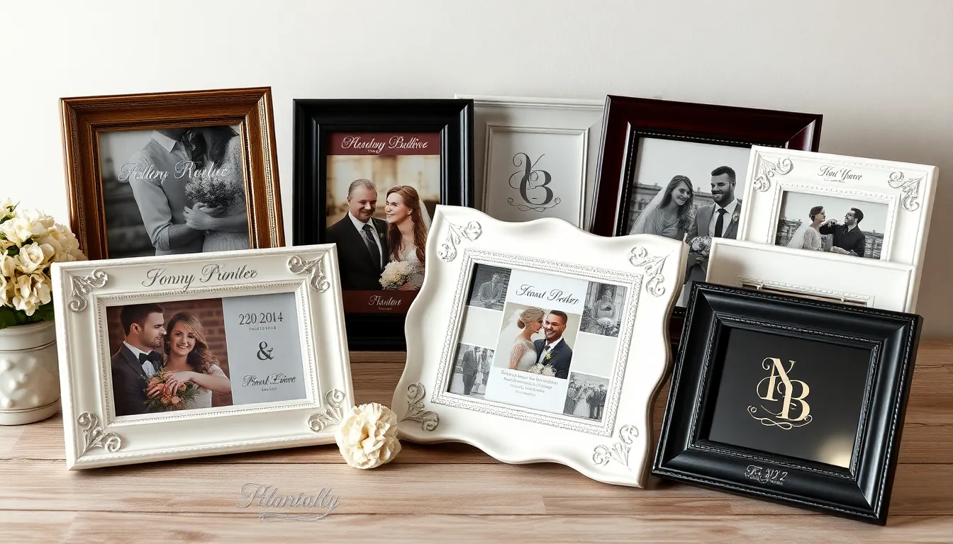 25 Stunning Wedding Picture Frame Ideas to Display Your Special Day Memories 10 25 Stunning Wedding Picture Frame Ideas to Display Your Special Day Memories 9