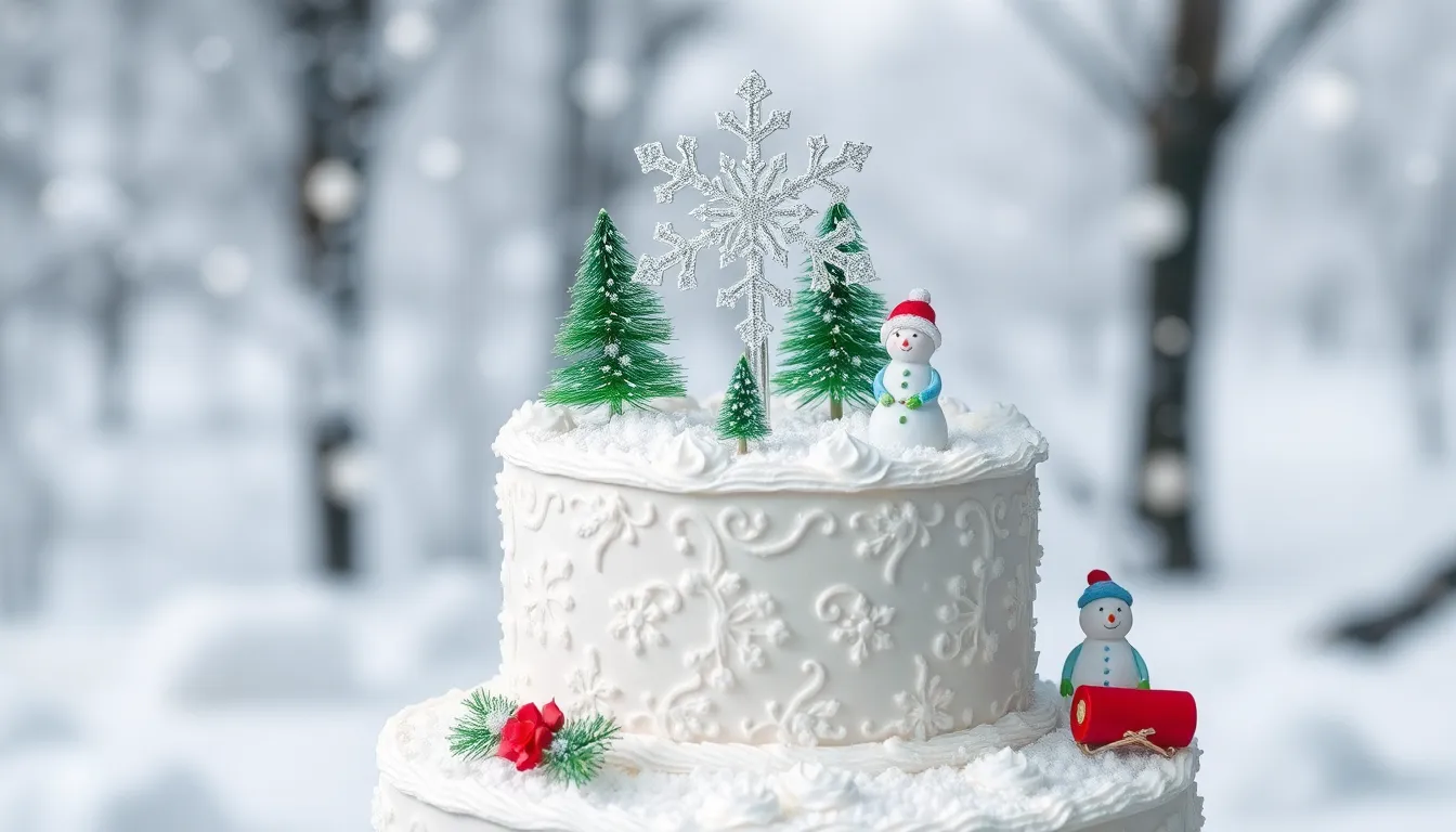 25 Stunning Winter Wedding Cake Ideas That Will Make Your Big Day Magical 9