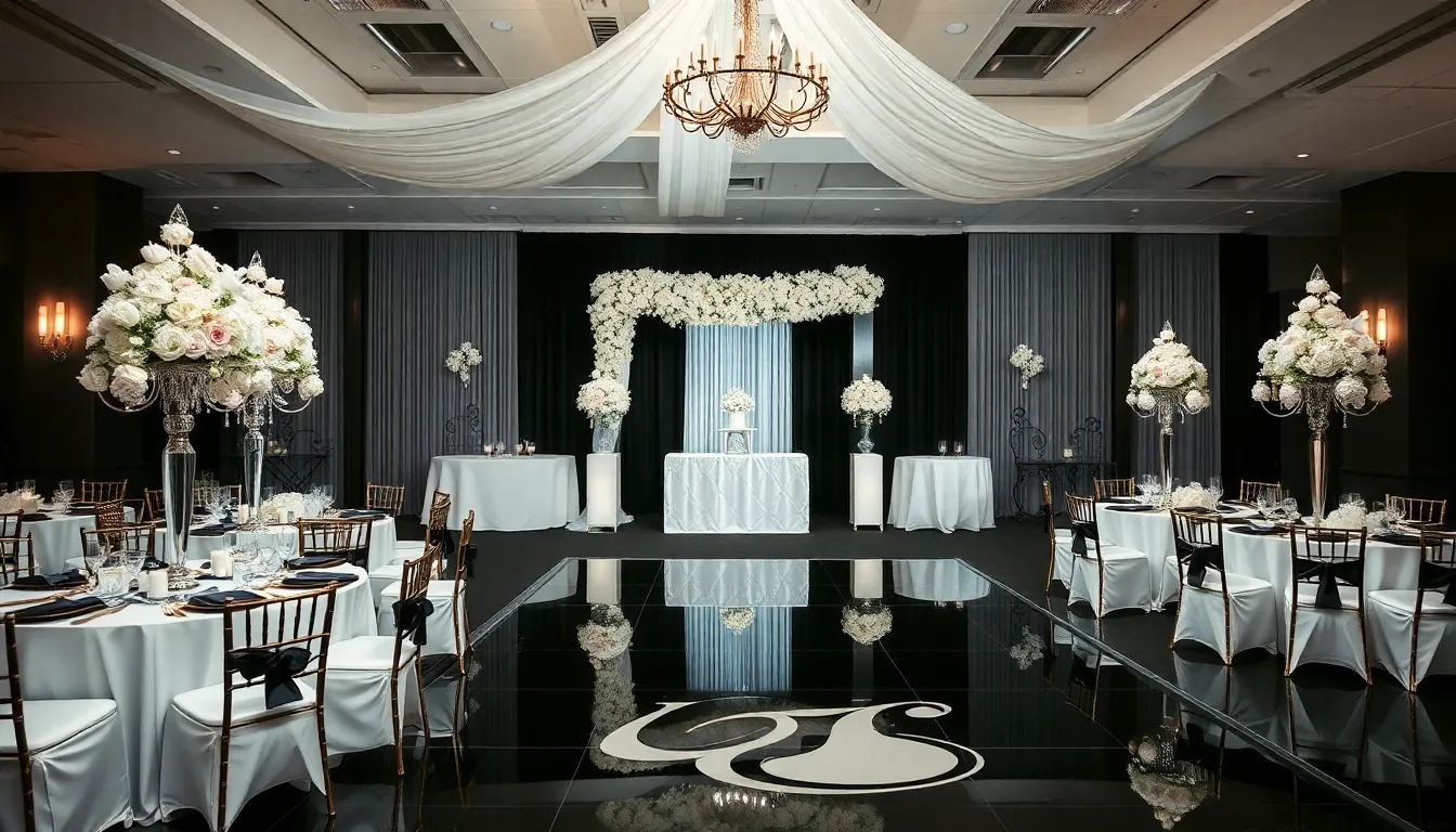 25+ Stunning Black and White Wedding Ideas That Will Leave Guests Speechless 11