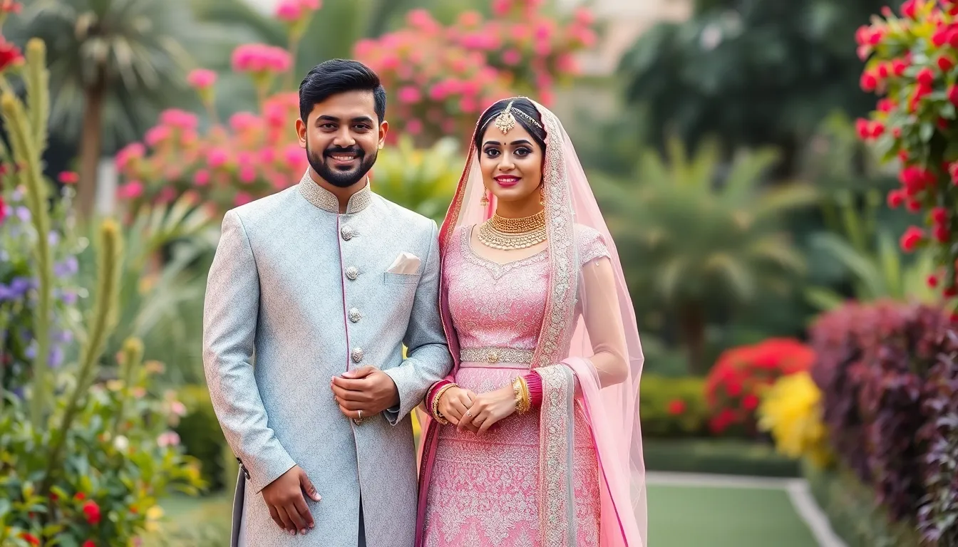 50 Stunning Bride Groom Dress Indian Wedding Ideas for 2025 12 50 Stunning Bride Groom Dress Indian Wedding Ideas for 2025 11