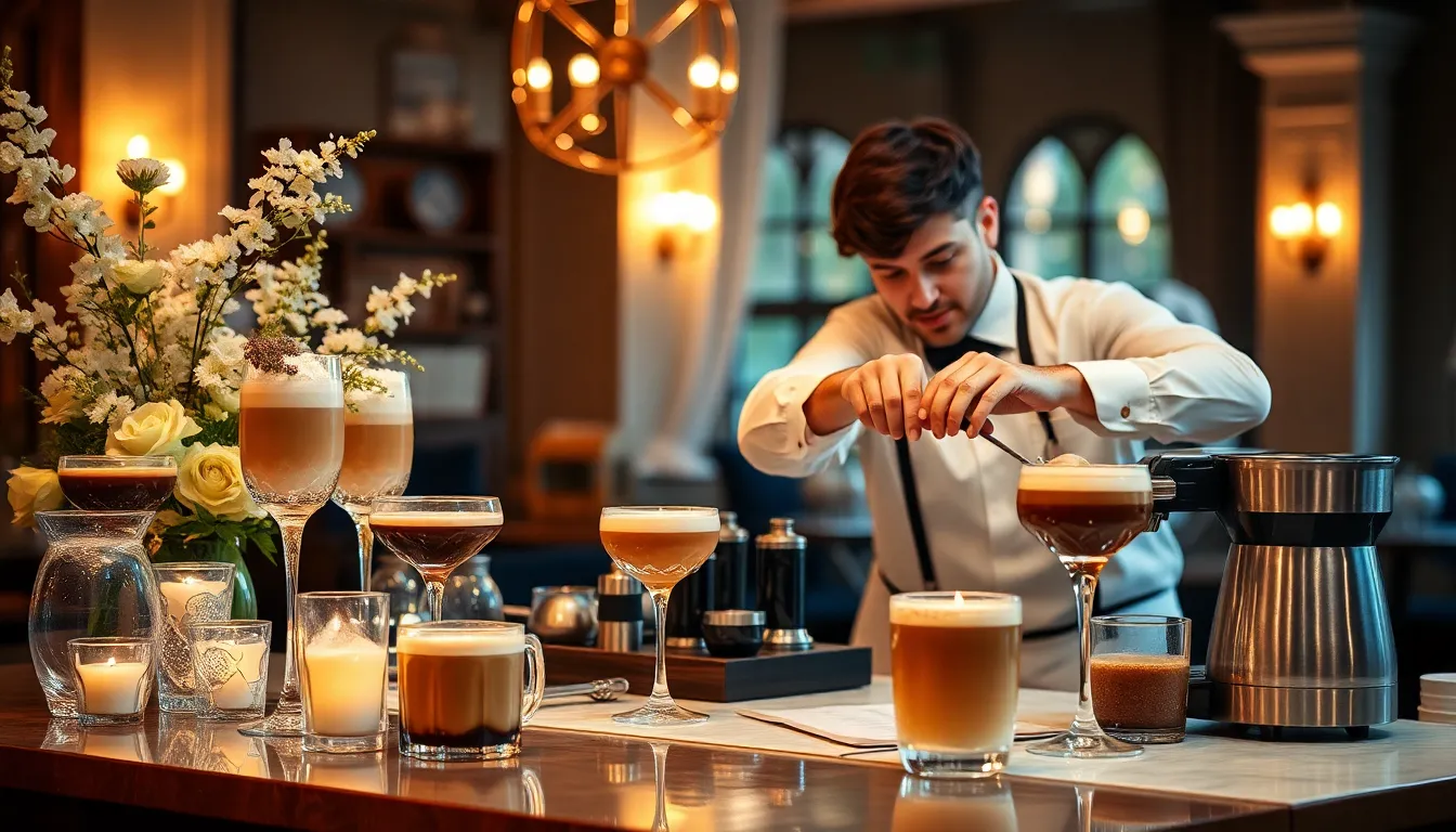 25 Stunning Coffee Bar Ideas for Wedding That Will Wow Your Guests 11