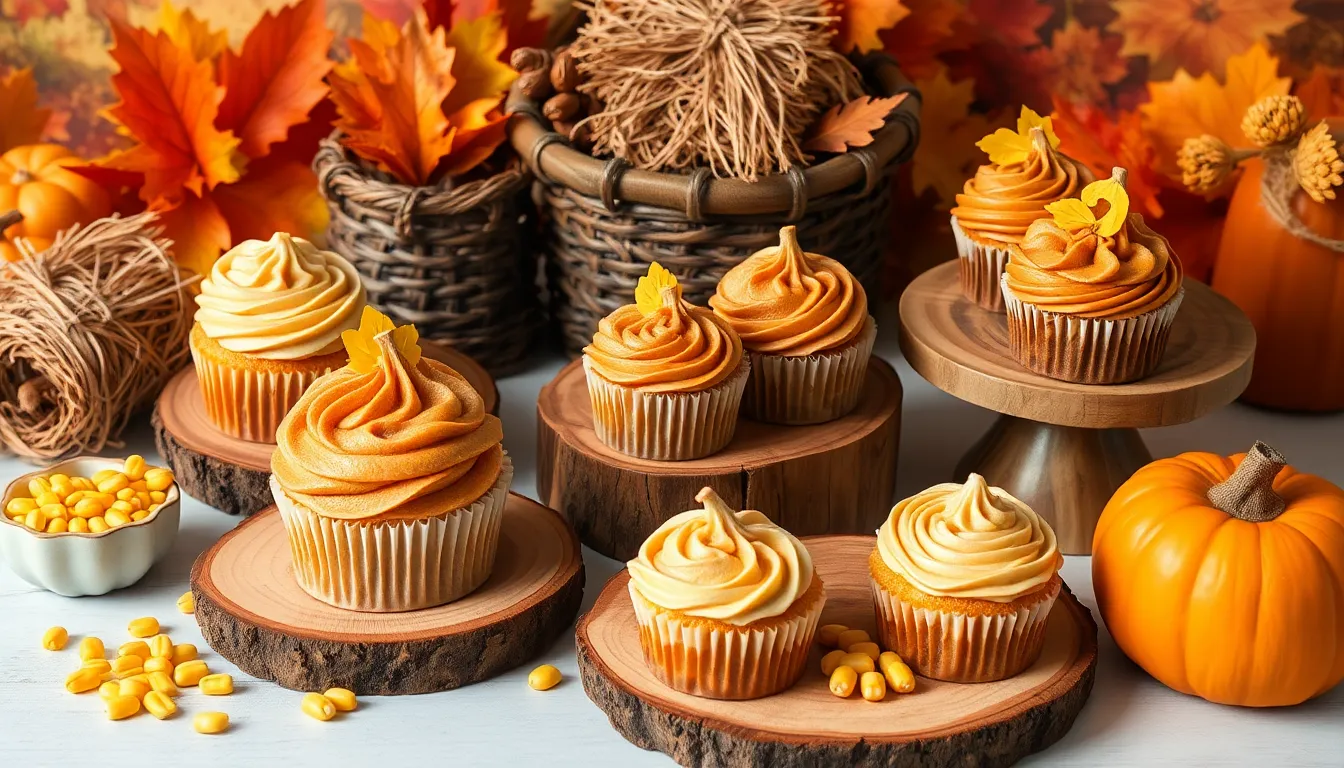 25 Stunning Fall Wedding Cupcakes Ideas That Will Wow Your Guests 11