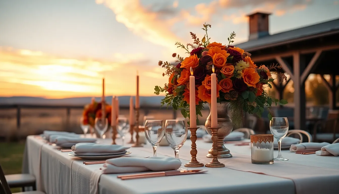 30 Stunning Fall Wedding Color Ideas That'll Make Your Guests Swoon 12 30 Stunning Fall Wedding Color Ideas That'll Make Your Guests Swoon 11