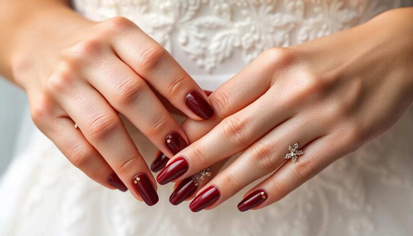 50+ Stunning Wedding Nail Ideas to Make Your Big Day Perfect 11