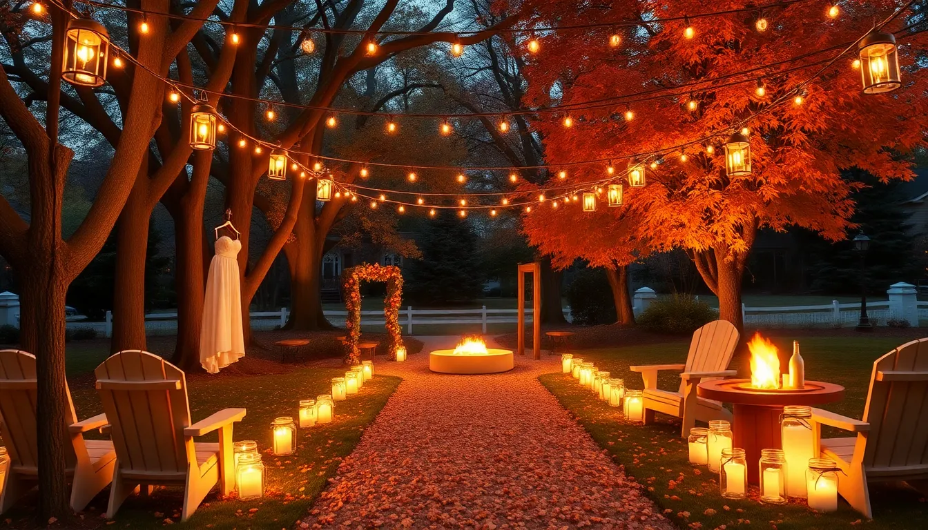25 Stunning Outdoor Fall Wedding Ideas That'll Make Your Autumn Celebration Unforgettable 11