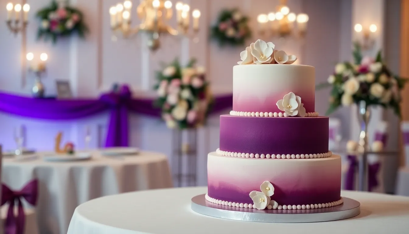 30 Stunning Purple Wedding Cake Ideas That Will Wow Your Guests in 2025 12 30 Stunning Purple Wedding Cake Ideas That Will Wow Your Guests in 2025 11