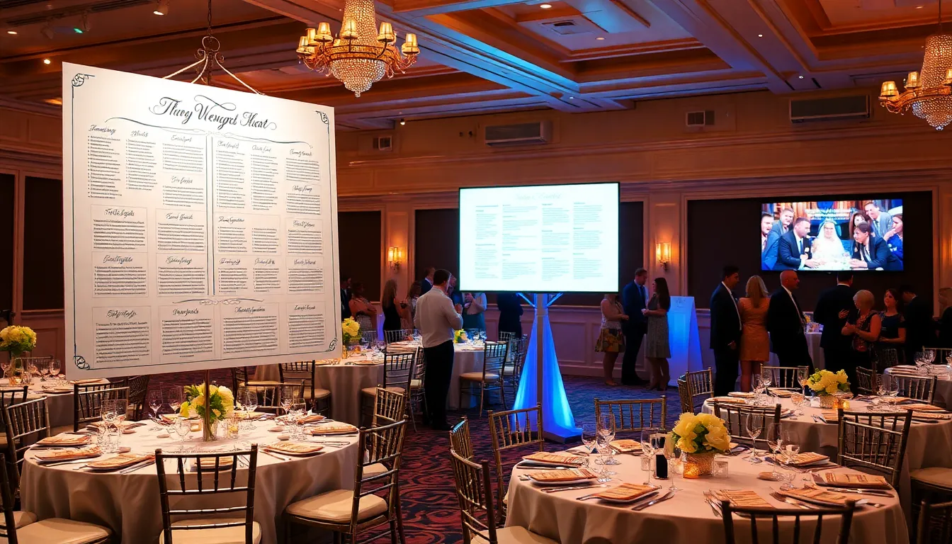 25 Stunning Wedding Seating Chart Ideas That'll Wow Your Guests (2025 Guide) 11