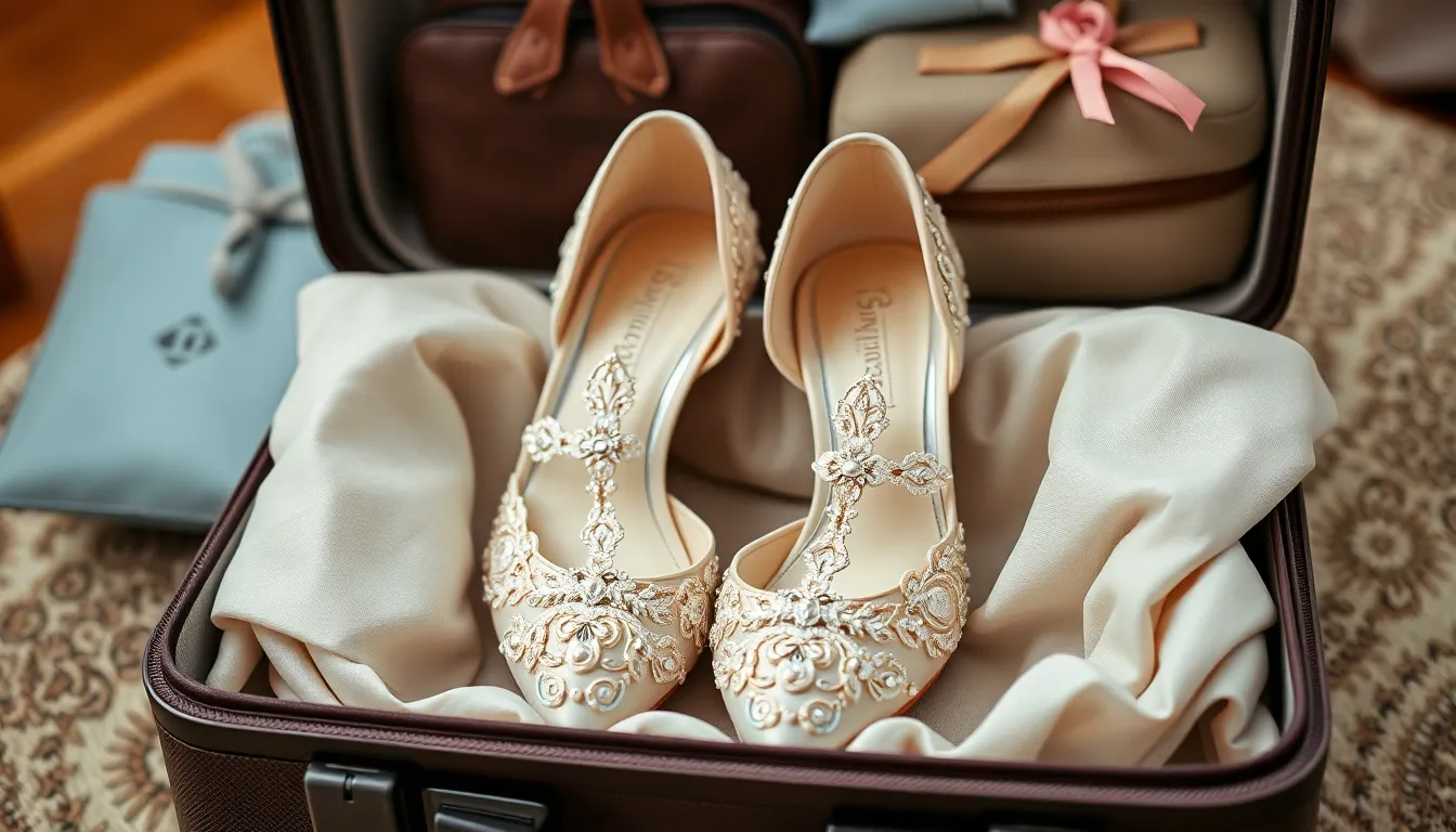 7 Genius Wedding Shoe Packing Ideas That Keep Your Heels Perfect 12 7 Genius Wedding Shoe Packing Ideas That Keep Your Heels Perfect 11