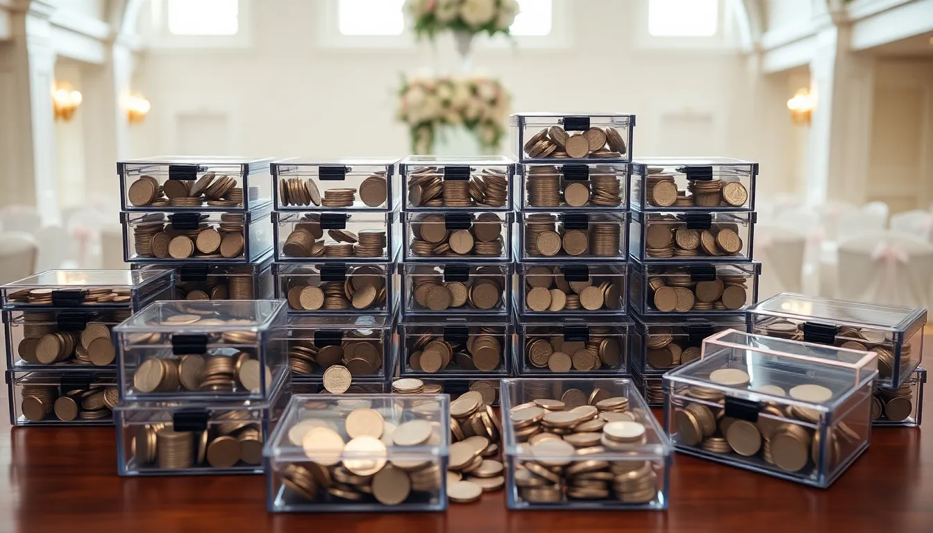 15 Creative Silver Coin Packing Ideas for Wedding Favors That Guests Will Love 11