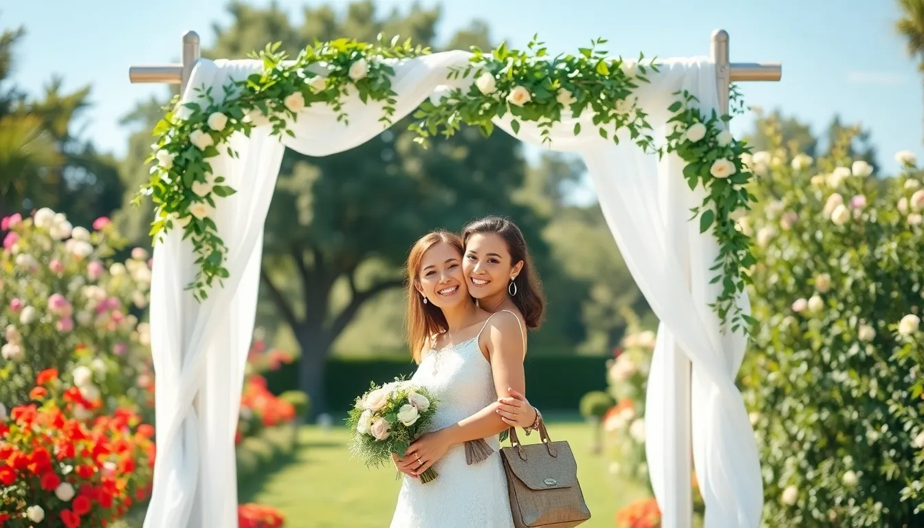 25 Simple Wedding Arch Ideas That'll Make Your Big Day Stunning (On Any Budget!) 11