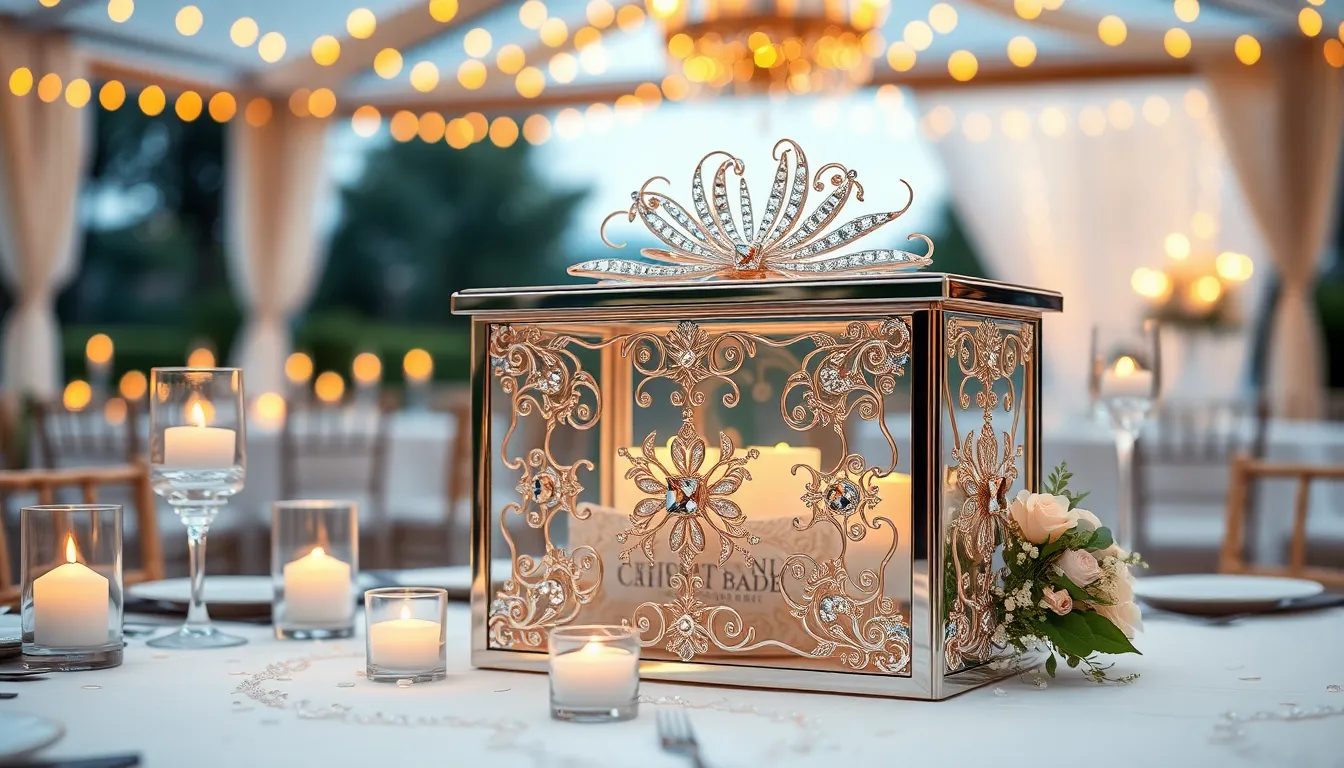 25 Unique Wedding Card Box Ideas That Will Wow Your Guests (Budget-Friendly + DIY) 11