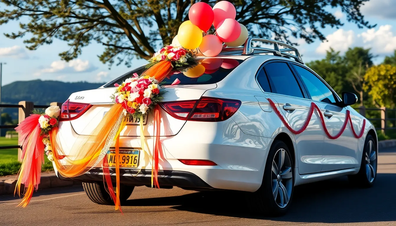 25 Stunning Wedding Car Decoration Ideas That'll Make Your Big Day Unforgettable 12 25 Stunning Wedding Car Decoration Ideas That'll Make Your Big Day Unforgettable 11